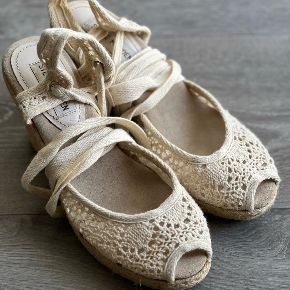 Vintage Steve Madden espadrilles size 6